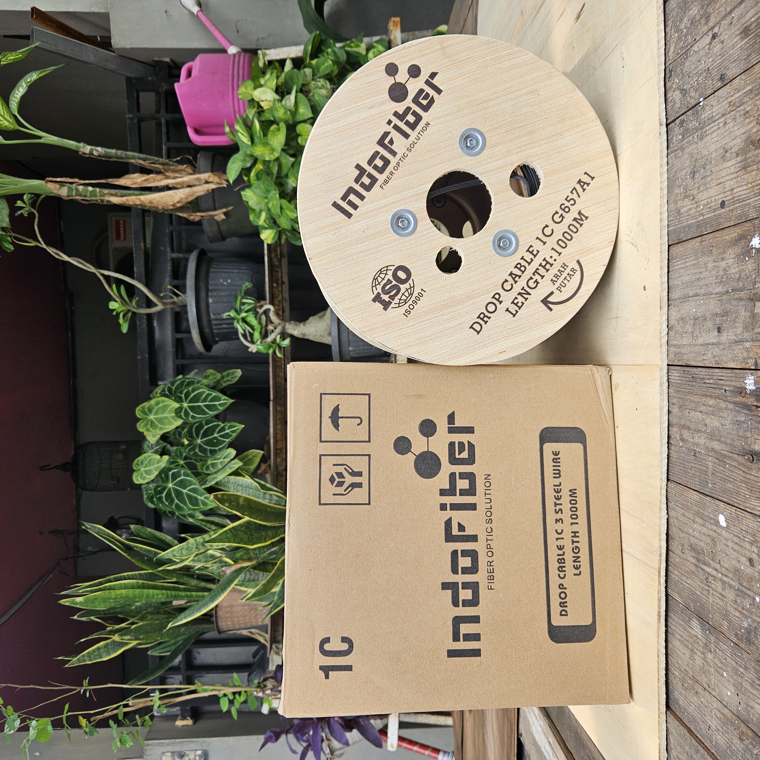 Dropcore 1 core round indofiber