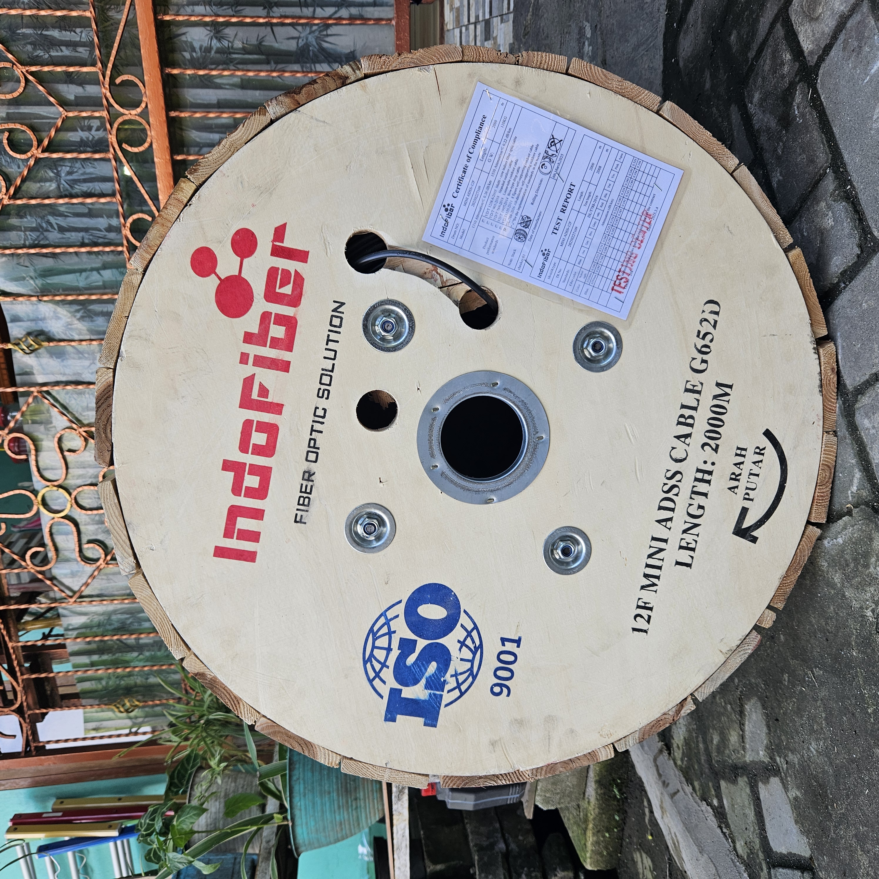 Mini Adss 12 Core Indofiber